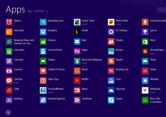 Microsoft Windows 8.1 apps