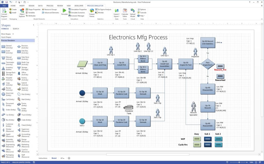 Visio pro 2016