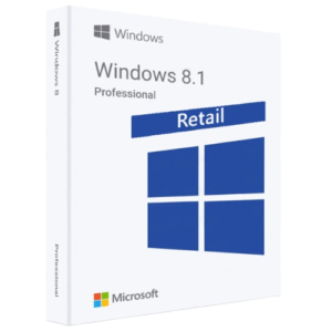 windows 8.1 professional retail box pack software for PC