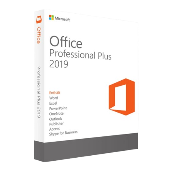 Microsoft Office Professional 2019 | Plus (1 PC) – Microsoft Key – GERMANY