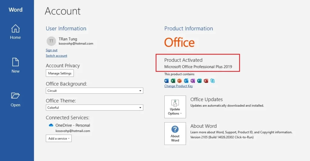 How to ACTIVATE OFFICE 2019