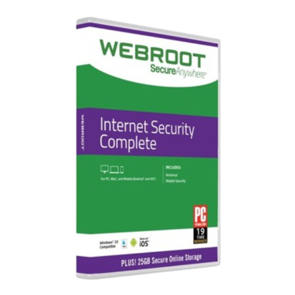 Webroot SecureAnywhere Internet Security Complete