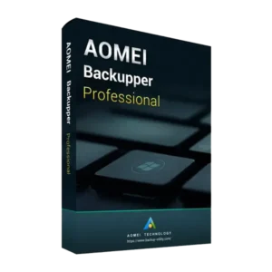 AOMEI Backupper Professional Edition 2023 (PC) (1 Device, Lifetime) – AOMEI Key – GLOBAL