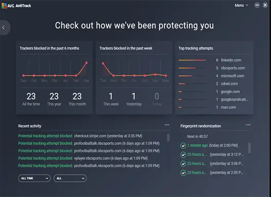 AVG AntiTrack (PC) 1 Device, 1 Year