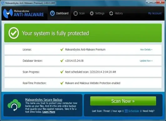 Malwarebytes Anti-Malware Premium PC, Android, Mac 1 Year 1 Device Key GLOBAL Screenshot 2