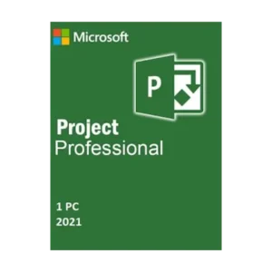 Microsoft Project Professional 2021 (PC) – Microsoft Key