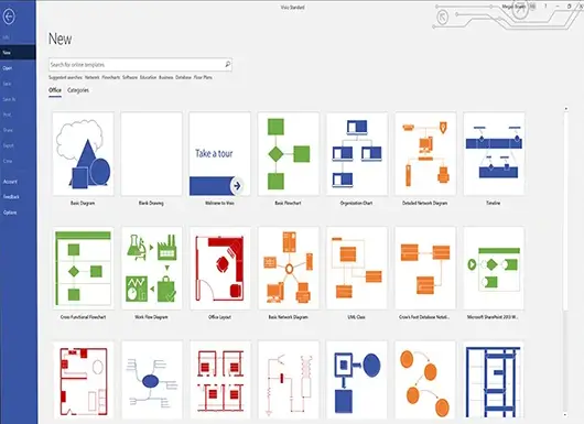 Microsoft Visio 2019 Professional Microsoft Key Screenshot 1