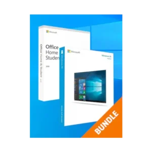 Microsoft Windows 10 Home & Microsoft Office 2019 Bundle (PC) – Microsoft Key