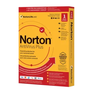 Norton AntiVirus Plus (PC, Mac) 1 Device, 1 Year – NortonLifeLock Key