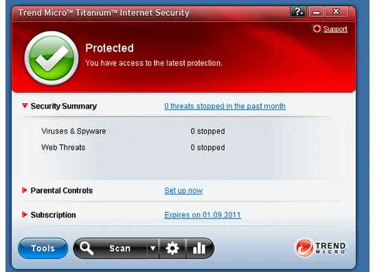 Trend Micro Titanium Internet Security 3 Devices GLOBAL PC 3 Devices 1 Year Trend Micro Key GLOBAL Screenshot-1