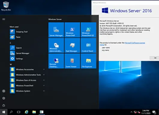 Windows Server 2016 Standard (PC) – Microsoft Key – GLOBAL Screenshot 1