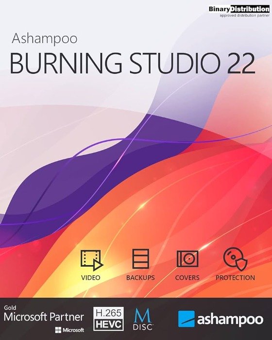 Ashampoo Burning Studio 2022 (1 PC, Lifetime) - Ashampoo Key - GLOBAL