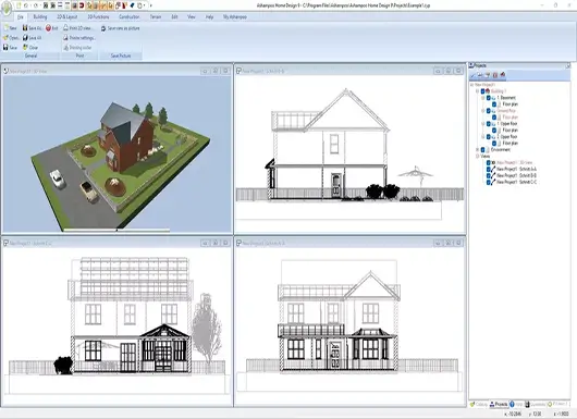 Ashampoo CAD Architecture 9 (1 PC, Lifetime) - Ashampoo Key - GLOBAL Screenshot-02