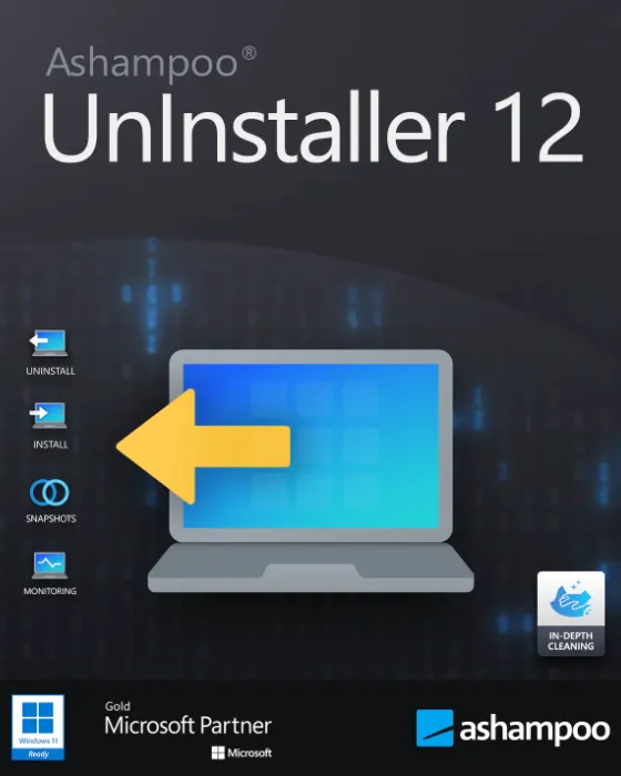 Ashampoo Uninstaller 12 (2 Devices, Lifetime) - Ashampoo Key - GLOBAL