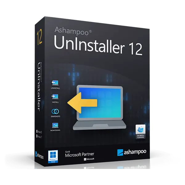 Ashampoo Uninstaller 12 (2 Devices, Lifetime) - Ashampoo Key - GLOBAL