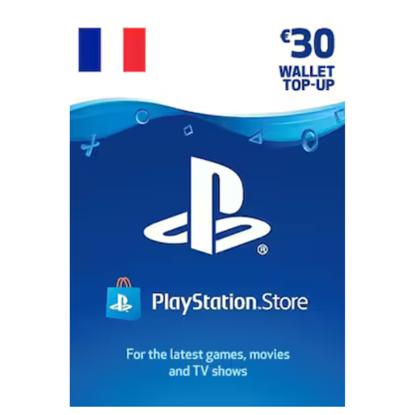 Playstation 30 EUR gift card for France