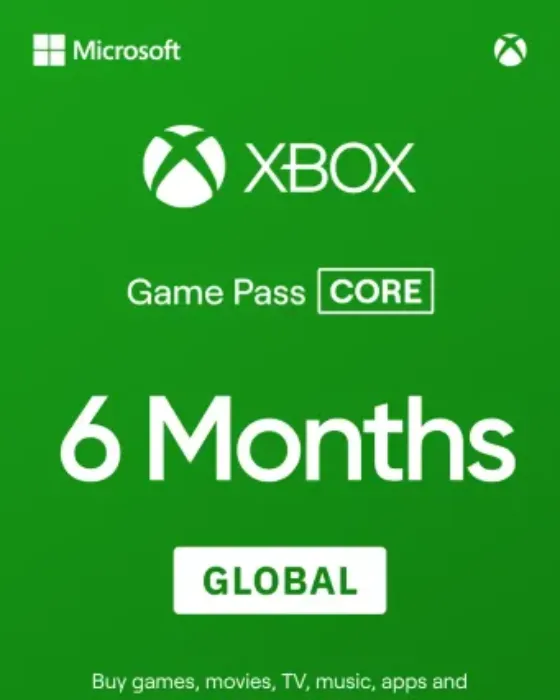 Xbox Game Pass – 6 Month Subscription (Digital Code)