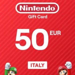 Nintendo eShop Card 50 EUR Gift Card (Italy)